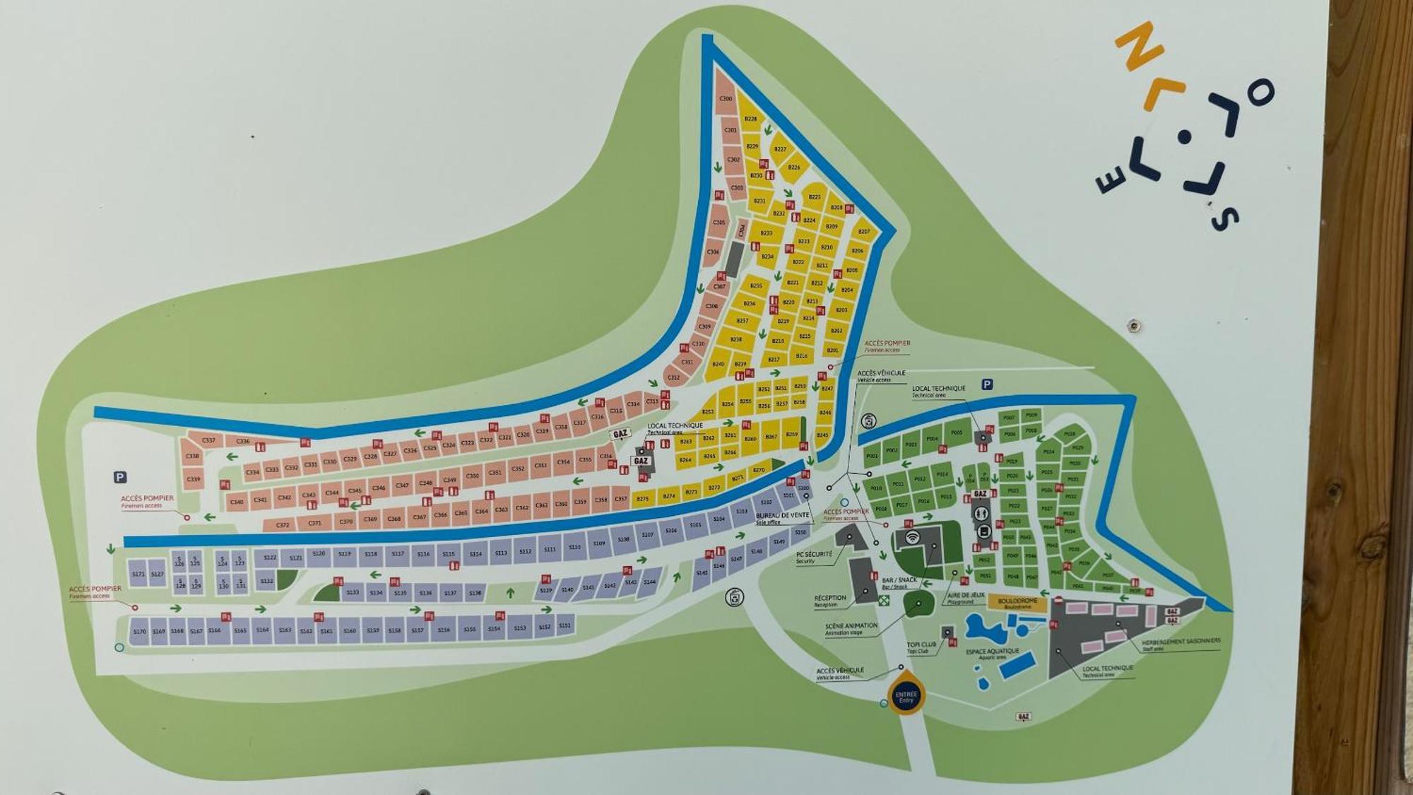 Campsite Mobil-home Le Manosely Confort 6 Pers Climatise Agde